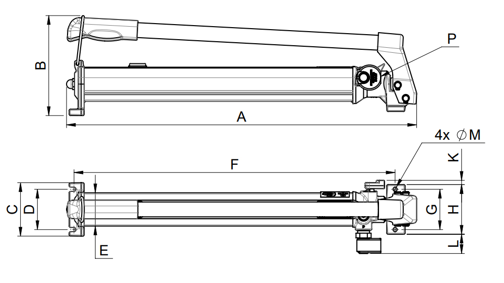 dimensional-drawing-air-driven-pumps-ahp-1600