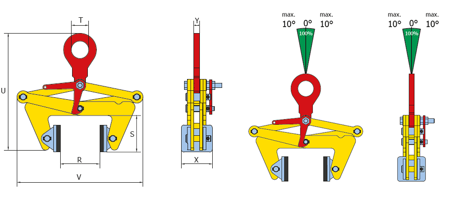 sizing tblc non-marking lifting